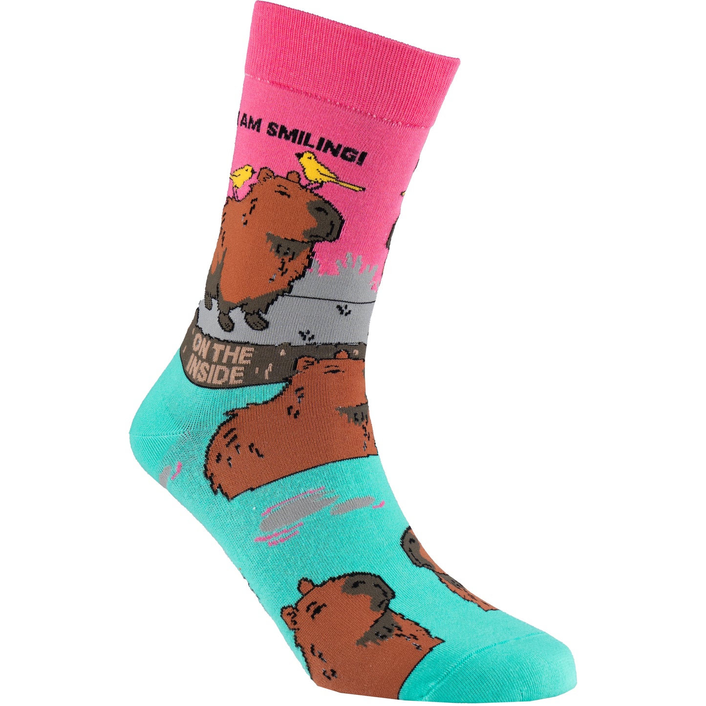 Happy Cappy Natural Bamboo Knit Socks