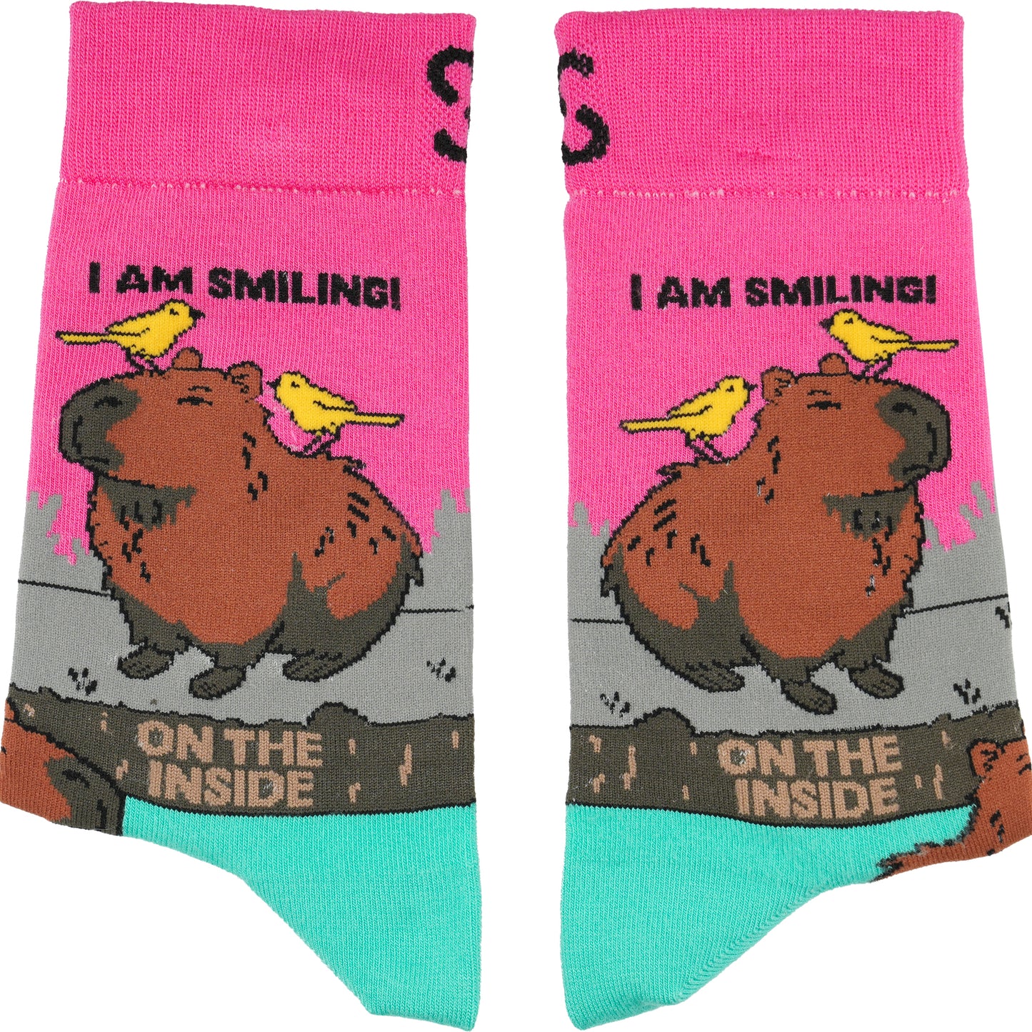 Happy Cappy Natural Bamboo Knit Socks