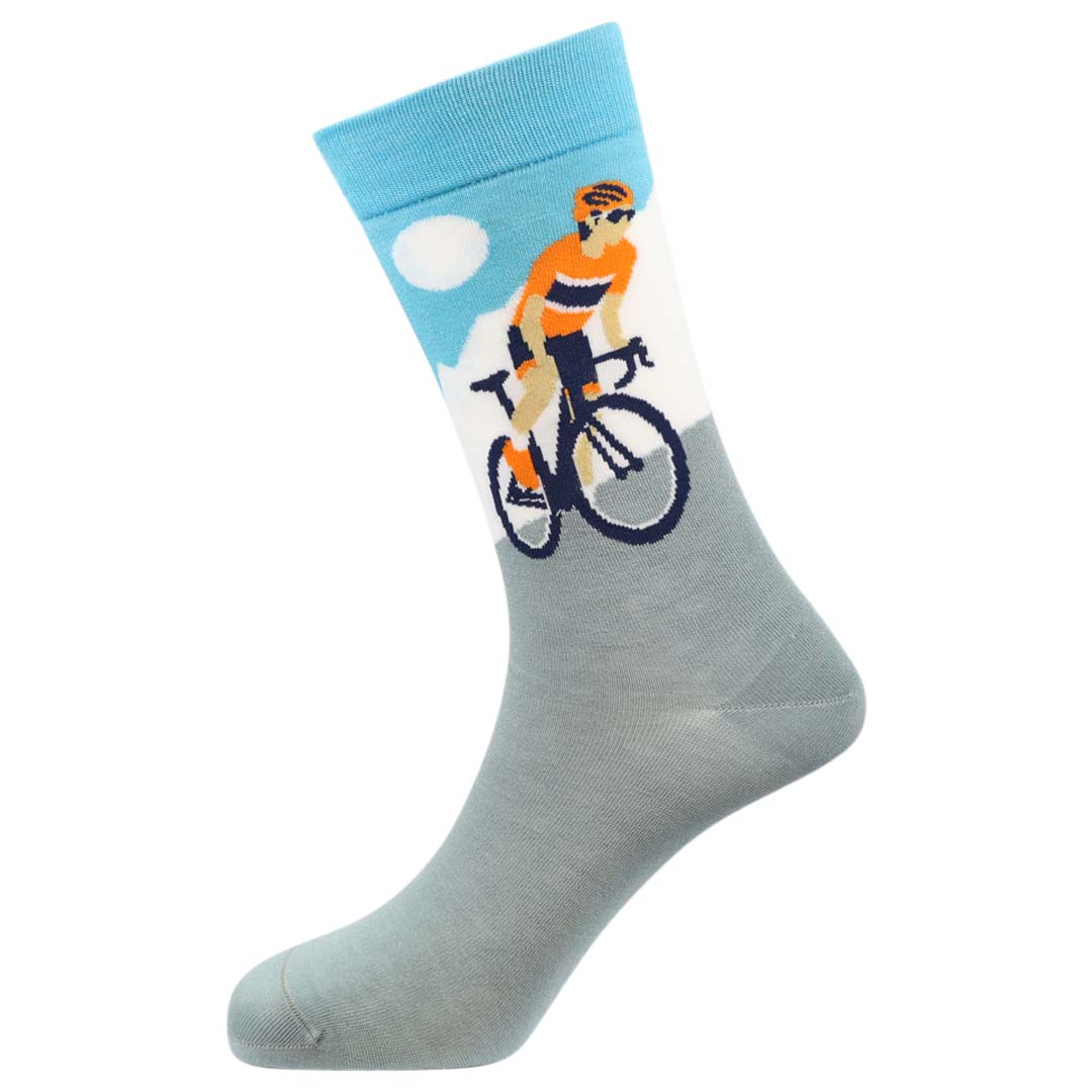 Hill climb Natural Bamboo Knit Socks