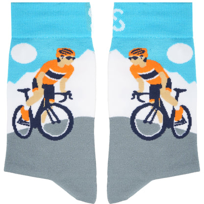 Hill climb Natural Bamboo Knit Socks