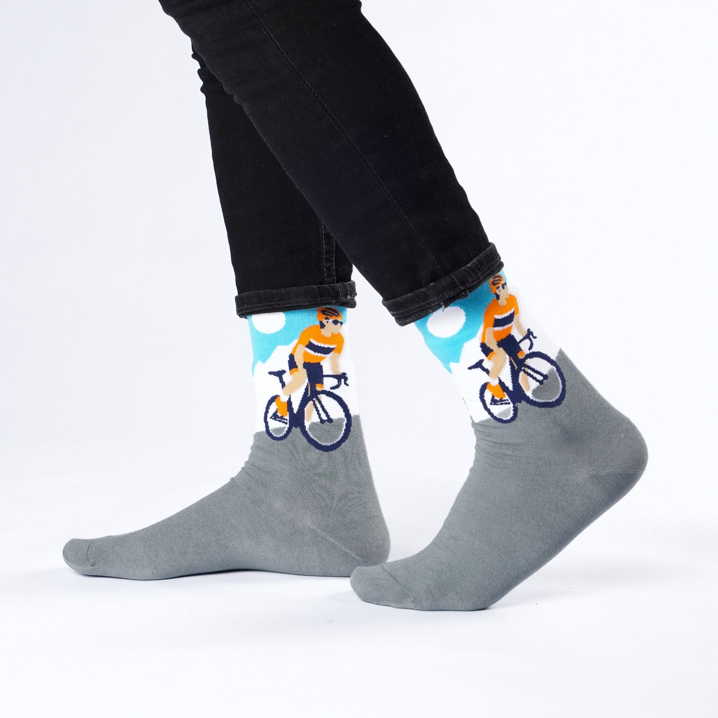 Hill climb Natural Bamboo Knit Socks