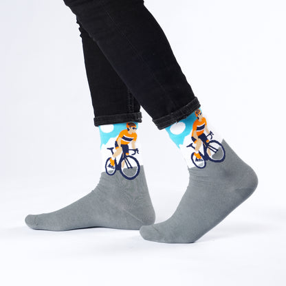 Hill climb Natural Bamboo Knit Socks