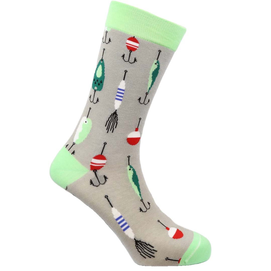 Hooked Natural Bamboo Knit Socks