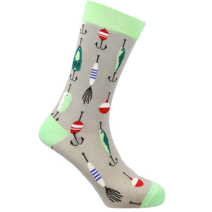 Hooked Natural Bamboo Knit Socks