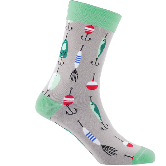 Hooked Natural Bamboo Knit Socks