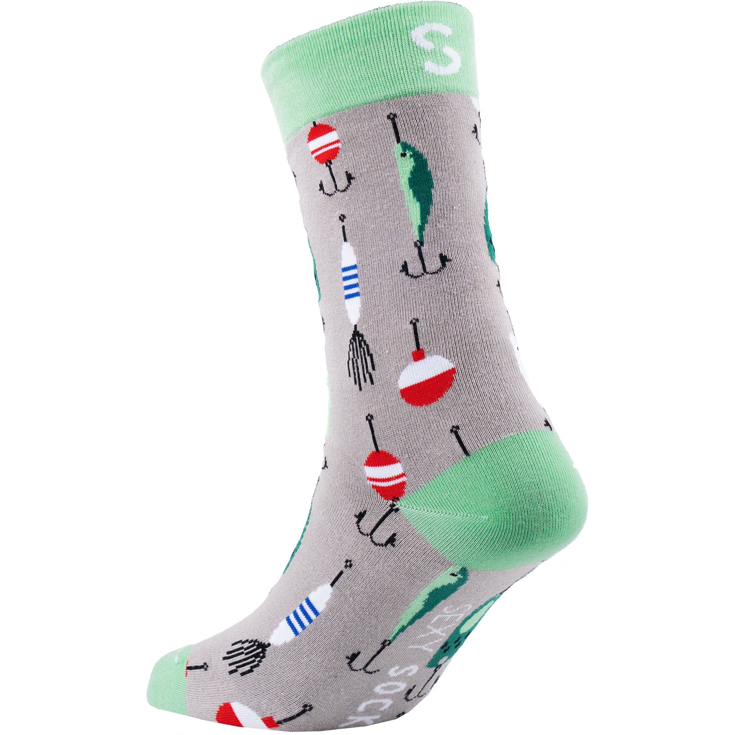 Hooked Natural Bamboo Knit Socks