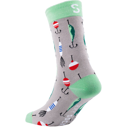 Hooked Natural Bamboo Knit Socks