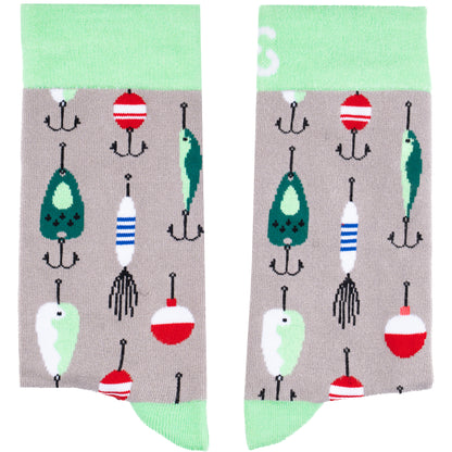 Hooked Natural Bamboo Knit Socks