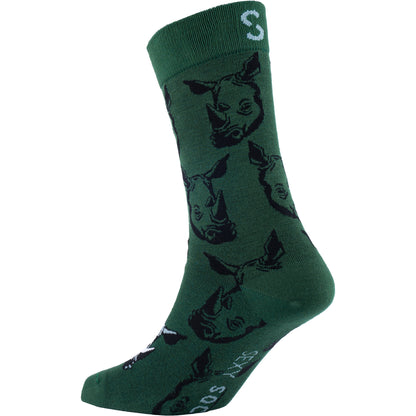 Horns Bamboo Knit Socks