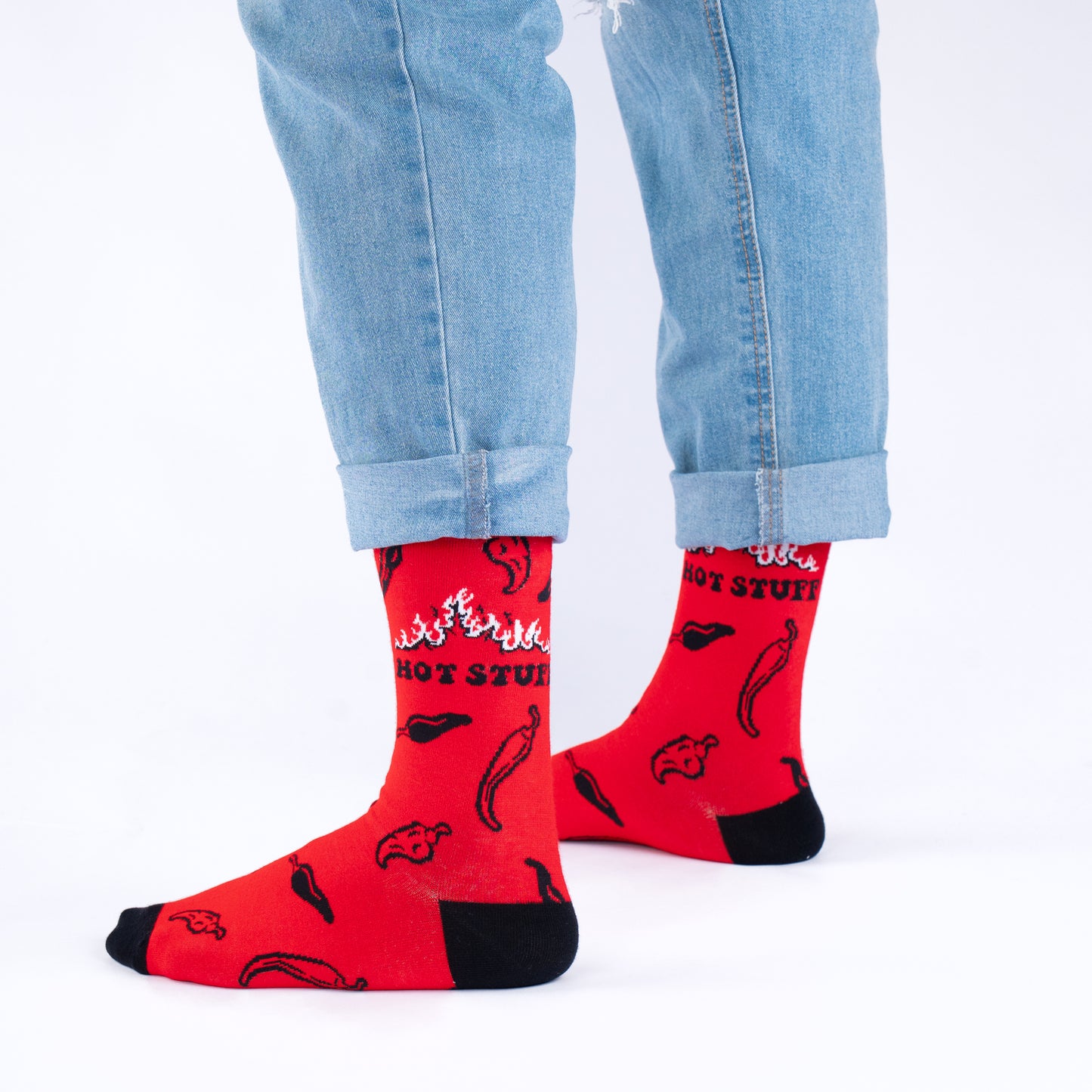 Hot Stuff Natural Bamboo Knit Socks