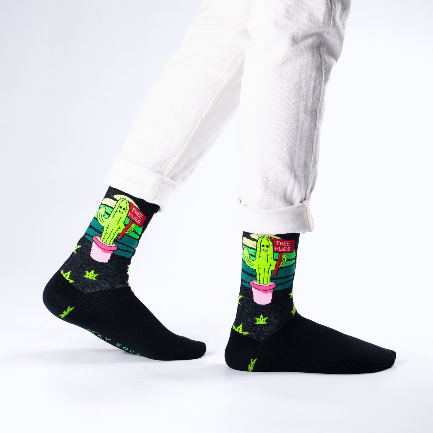Hug Me Bamboo Crew Socks