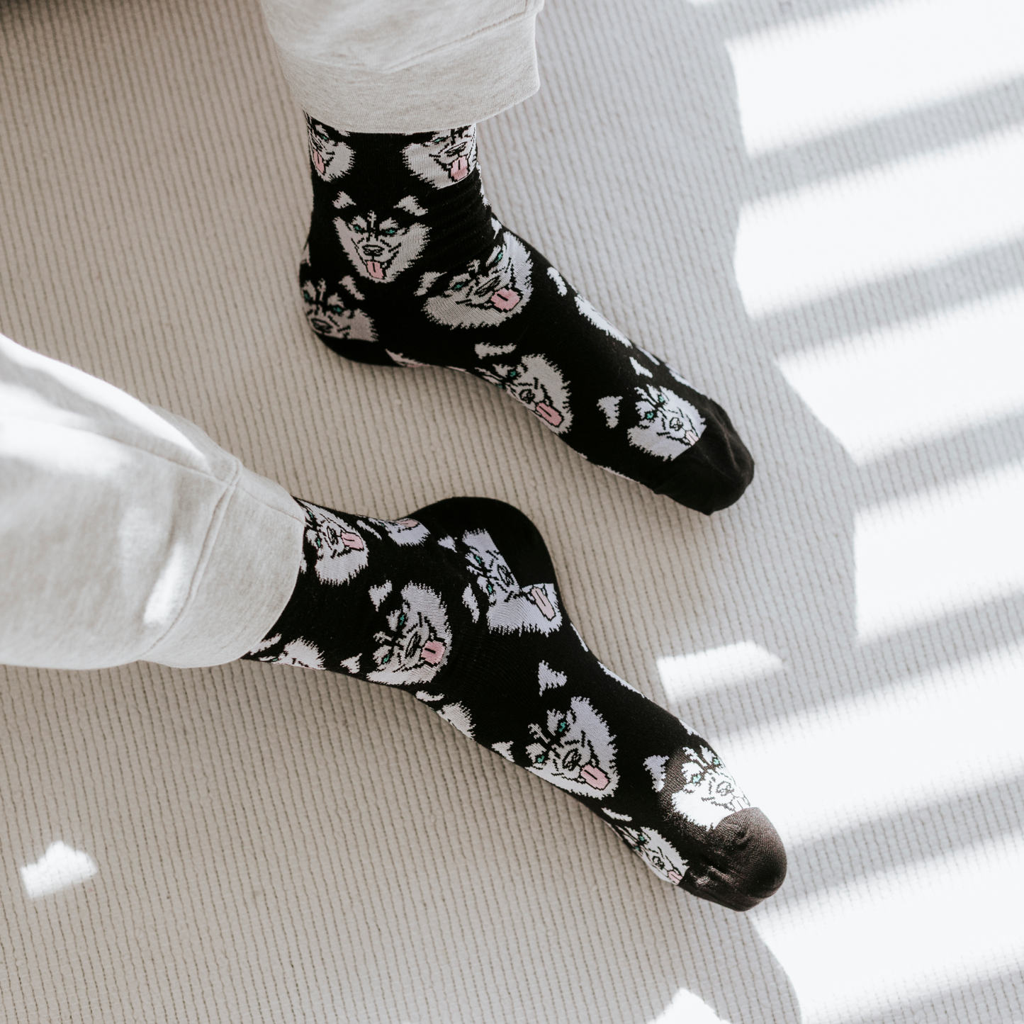 Husky Natural Bamboo Knit Socks