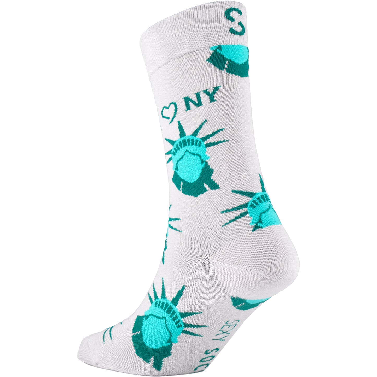 I <3 NY Bamboo Crew Socks
