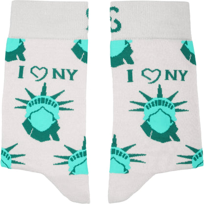 I <3 NY Bamboo Crew Socks