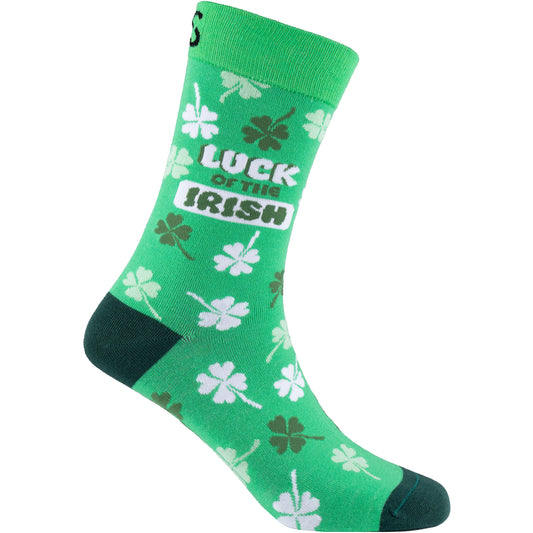 Irish Luck Natural Bamboo Knit Socks