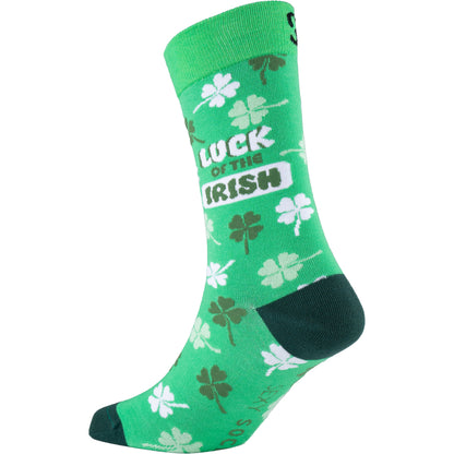 Irish Luck Natural Bamboo Knit Socks