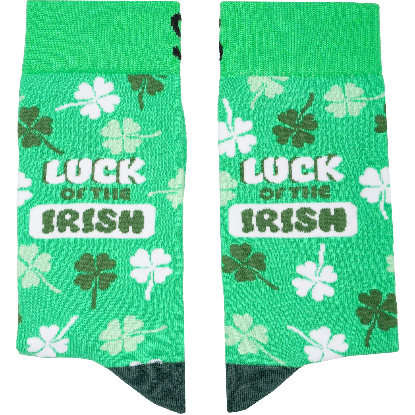 Irish Luck Natural Bamboo Knit Socks