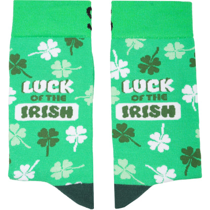 Irish Luck Natural Bamboo Knit Socks