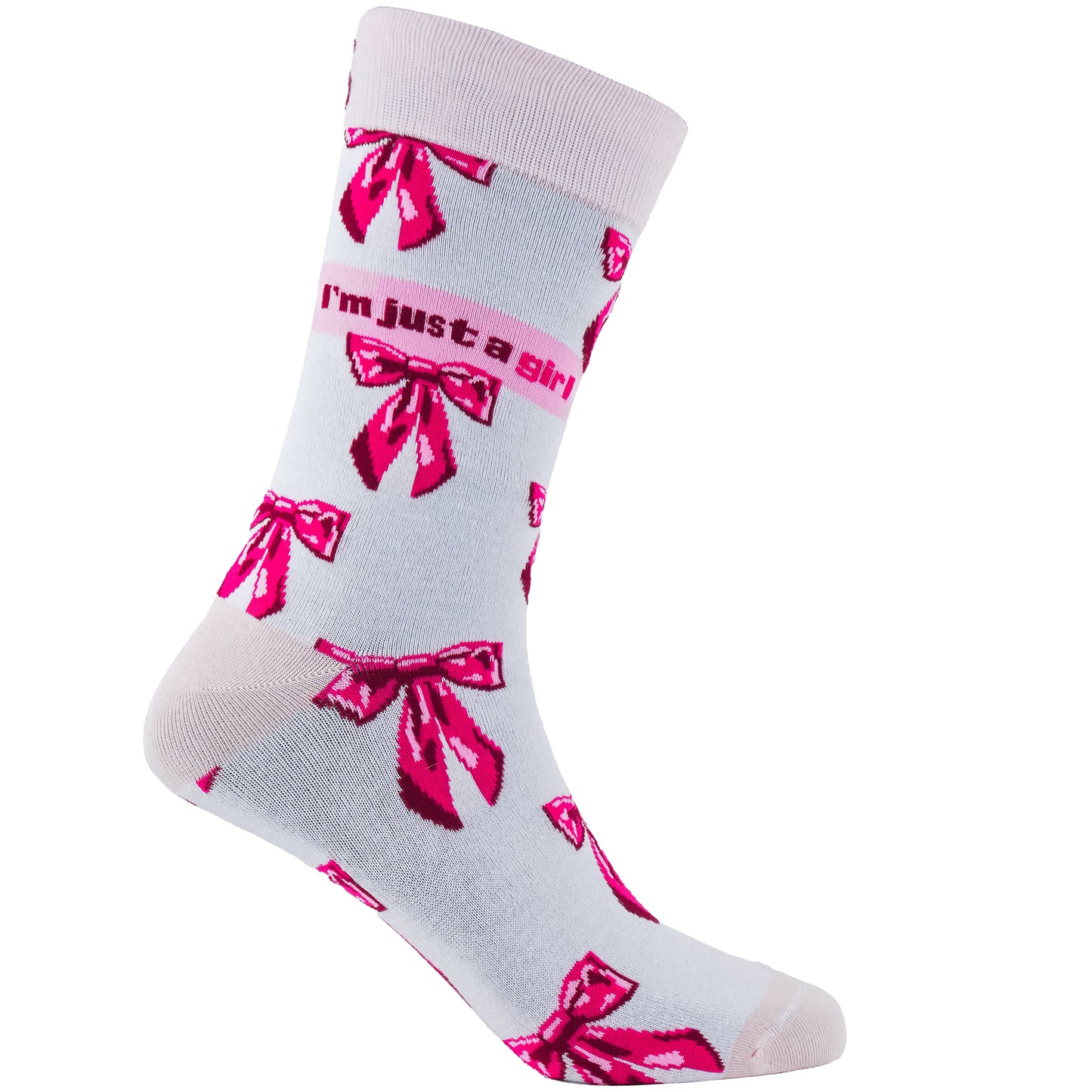 Just a Girl Natural Bamboo Knit Socks