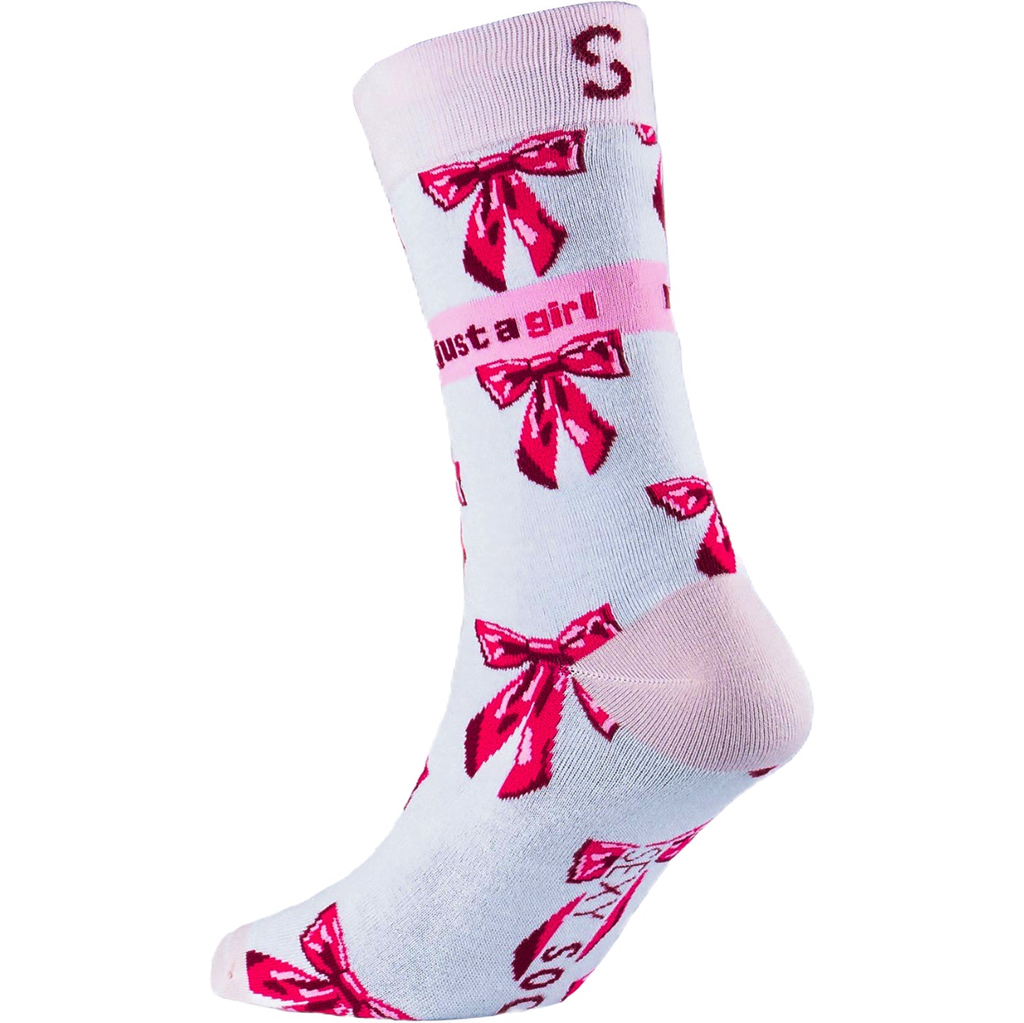 Just a Girl Natural Bamboo Knit Socks