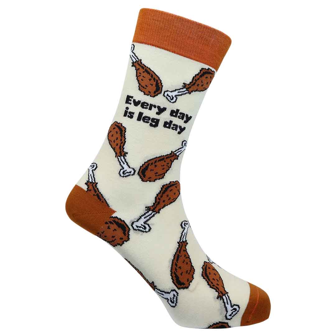 Leg Day Bamboo Knit Socks