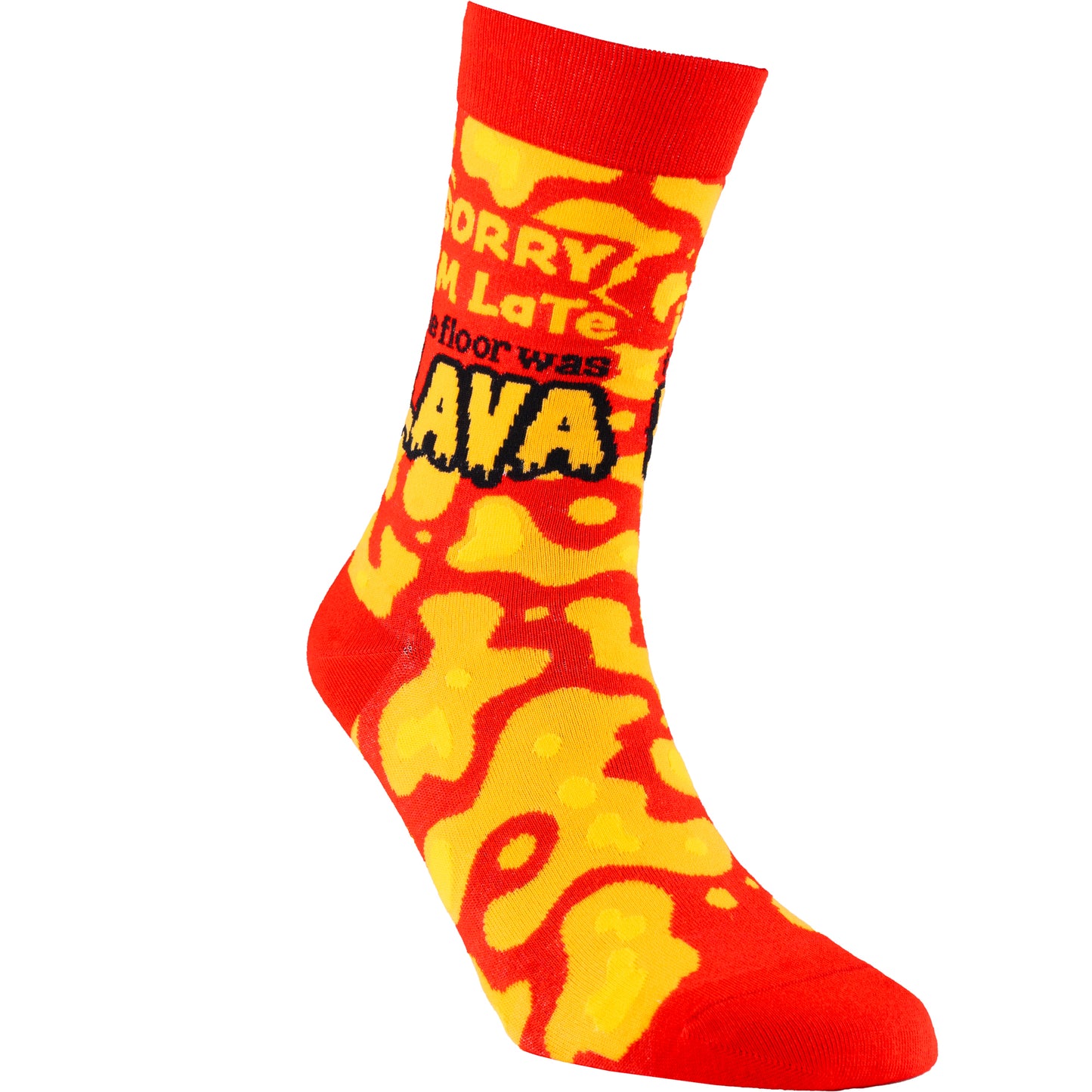 Lava Floor Natural Bamboo Knit Socks