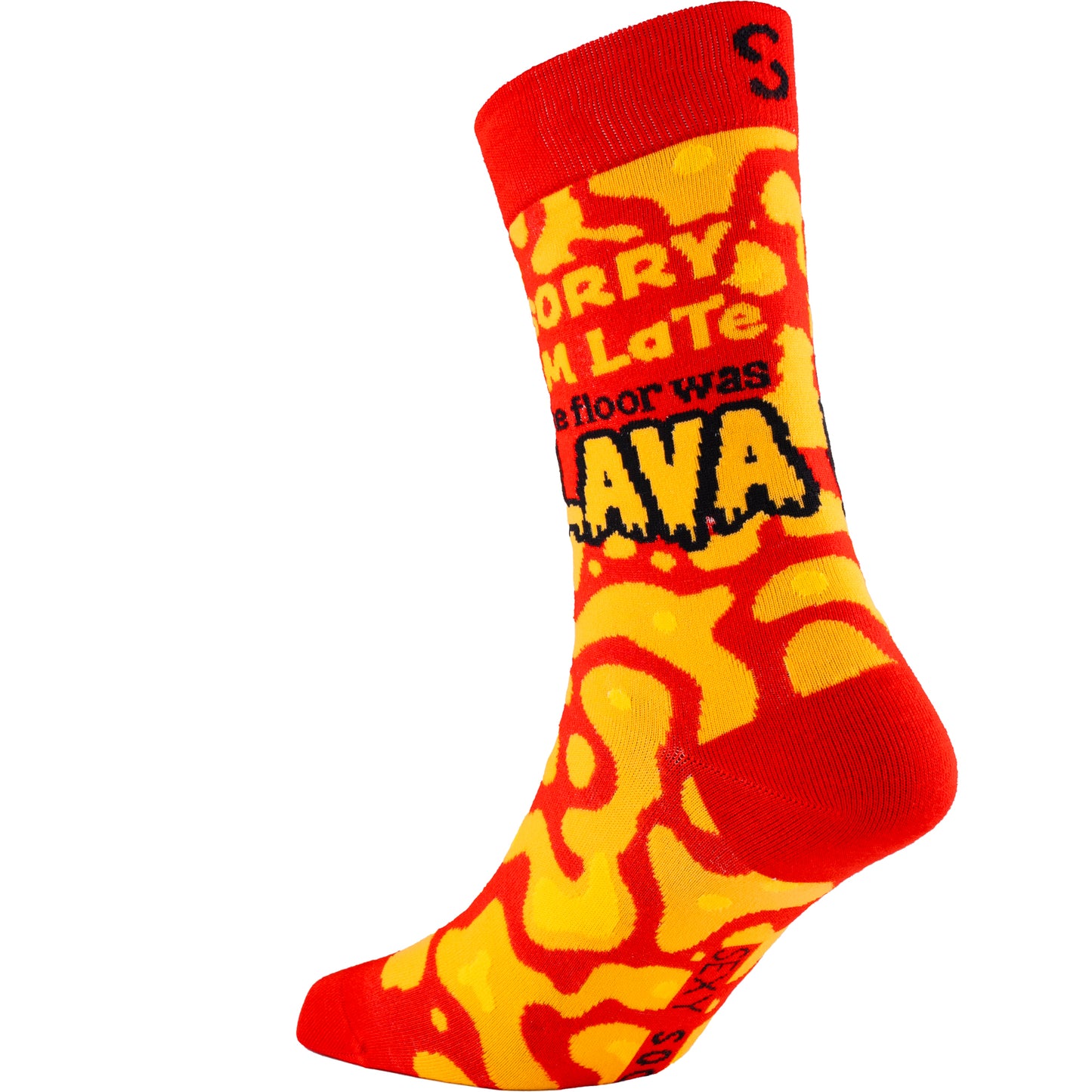 Lava Floor Natural Bamboo Knit Socks