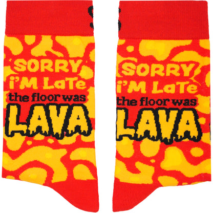 Lava Floor Natural Bamboo Knit Socks