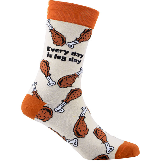 Leg Day Bamboo Knit Socks