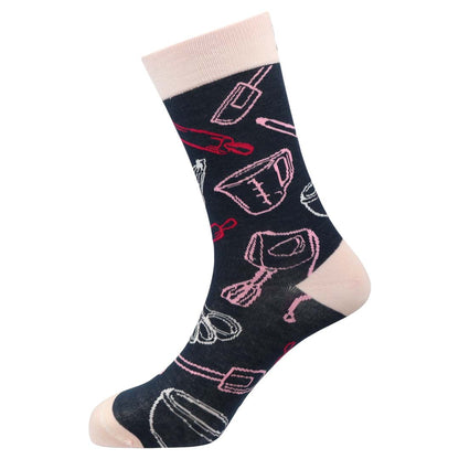 Let's Bake Natural Bamboo Knit Socks