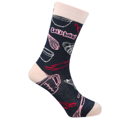 Let's Bake Natural Bamboo Knit Socks