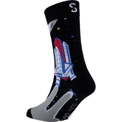 Lift Off Natural Bamboo Knit Socks