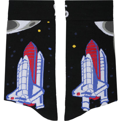 Lift Off Natural Bamboo Knit Socks