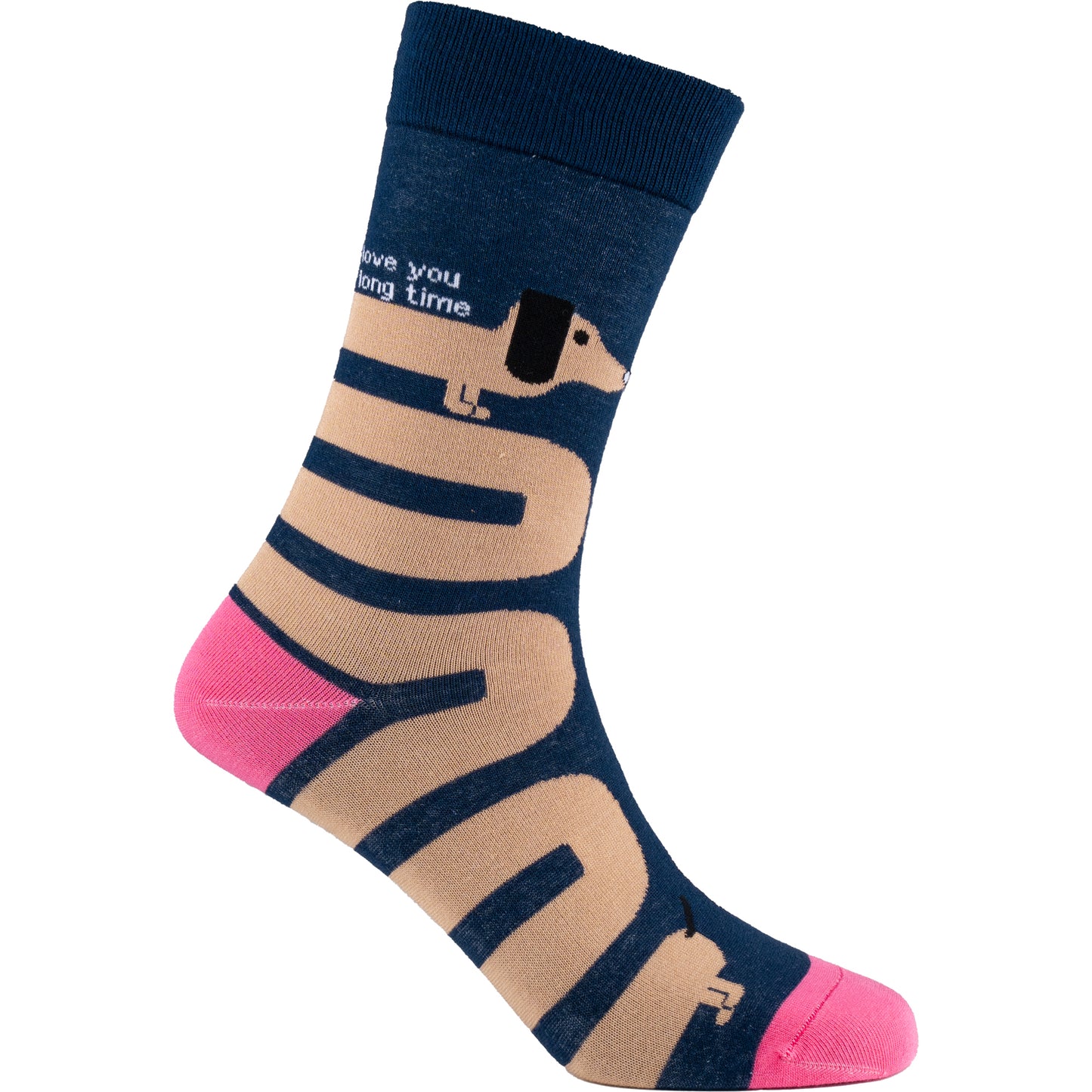 Long Dog Natural Bamboo Knit Socks
