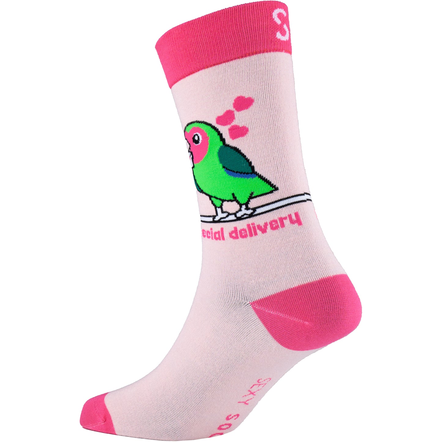 Love Bird Natural Bamboo Knit Socks