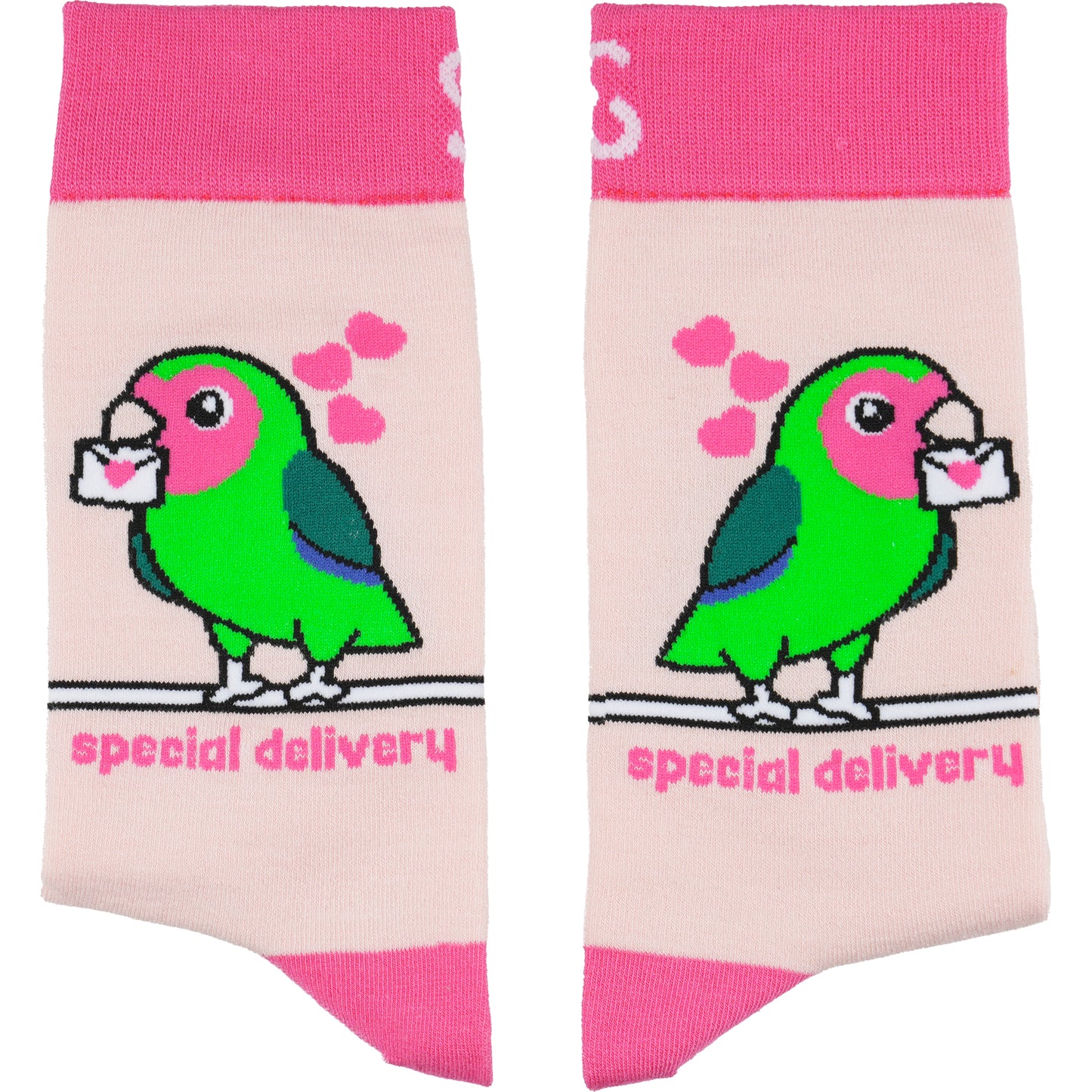 Love Bird Natural Bamboo Knit Socks