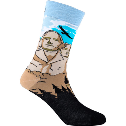 Mt. Rushmore Natural Bamboo Knit Socks