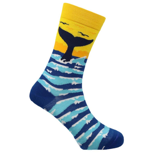 Makin' waves Natural Bamboo Knit Socks