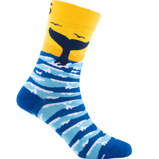 Makin' waves Natural Bamboo Knit Socks