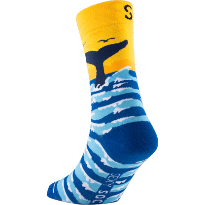 Makin' waves Natural Bamboo Knit Socks