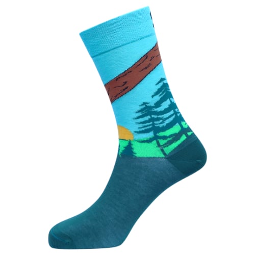 Monday Mode Natural Bamboo Knit Socks