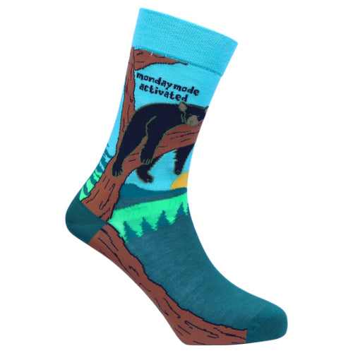 Monday Mode Natural Bamboo Knit Socks