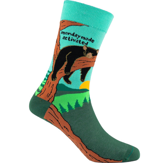 Monday Mode Natural Bamboo Knit Socks