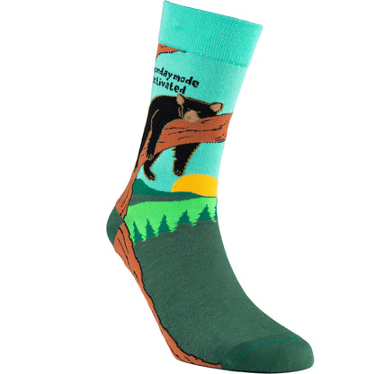 Monday Mode Natural Bamboo Knit Socks