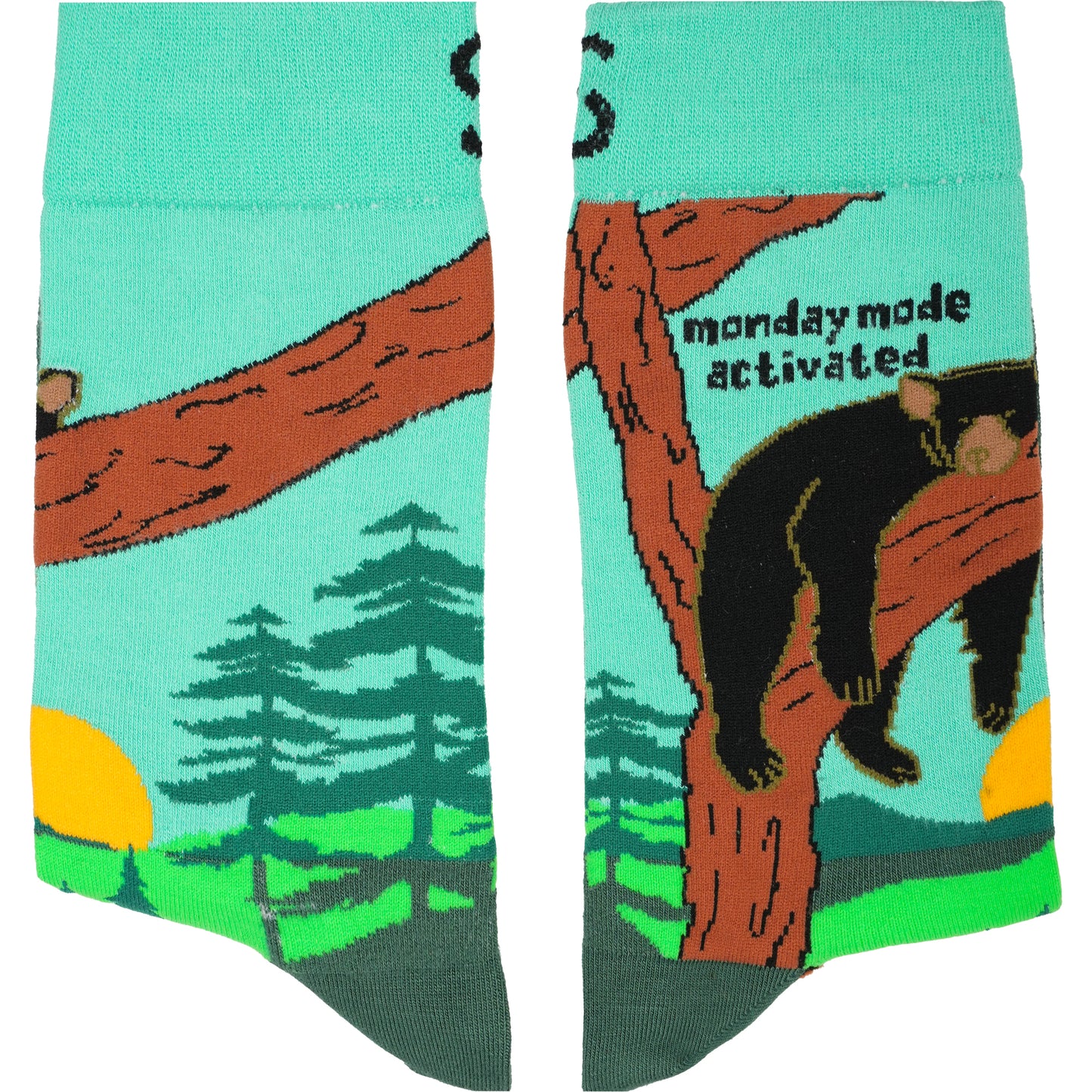 Monday Mode Natural Bamboo Knit Socks