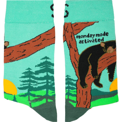 Monday Mode Natural Bamboo Knit Socks