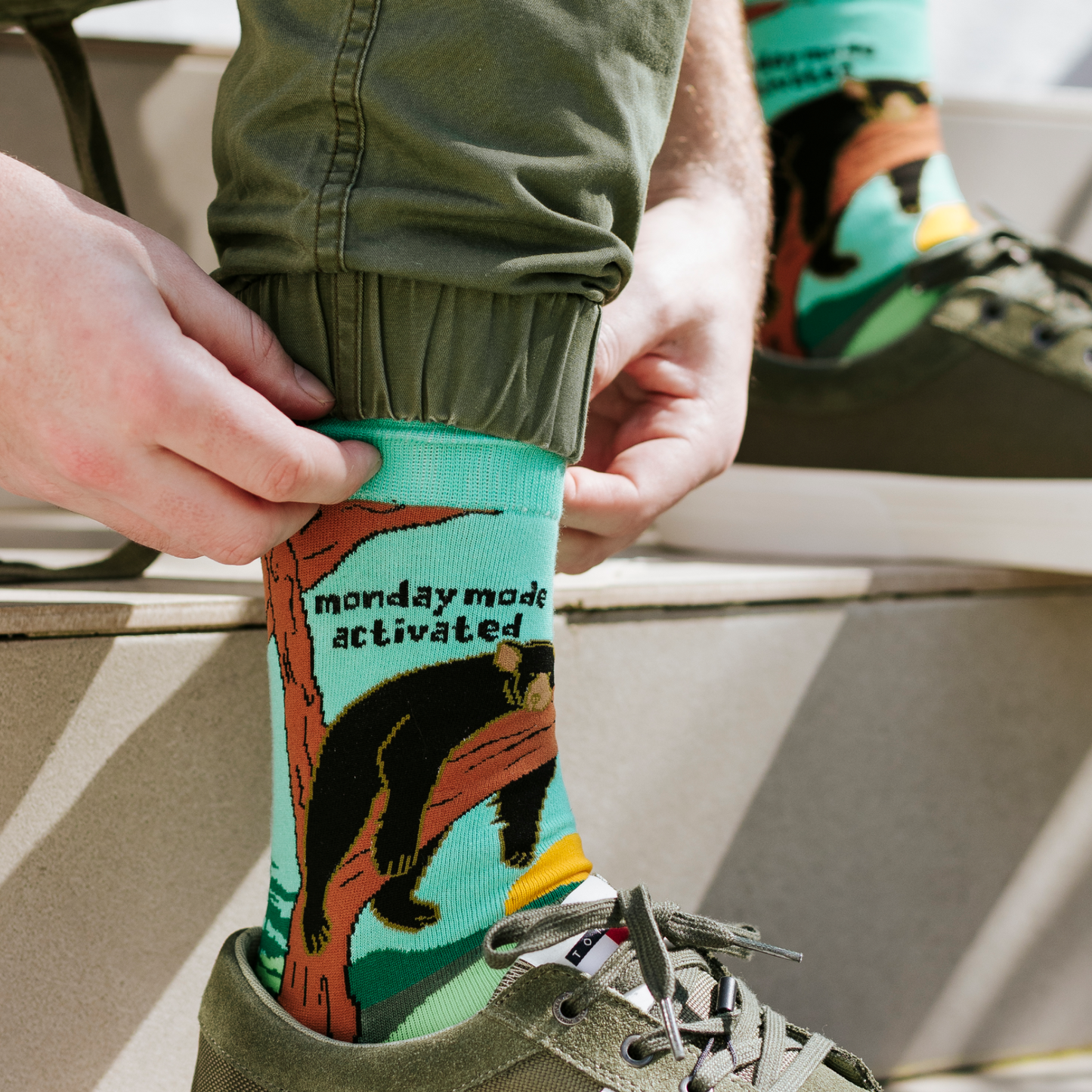 Monday Mode Natural Bamboo Knit Socks