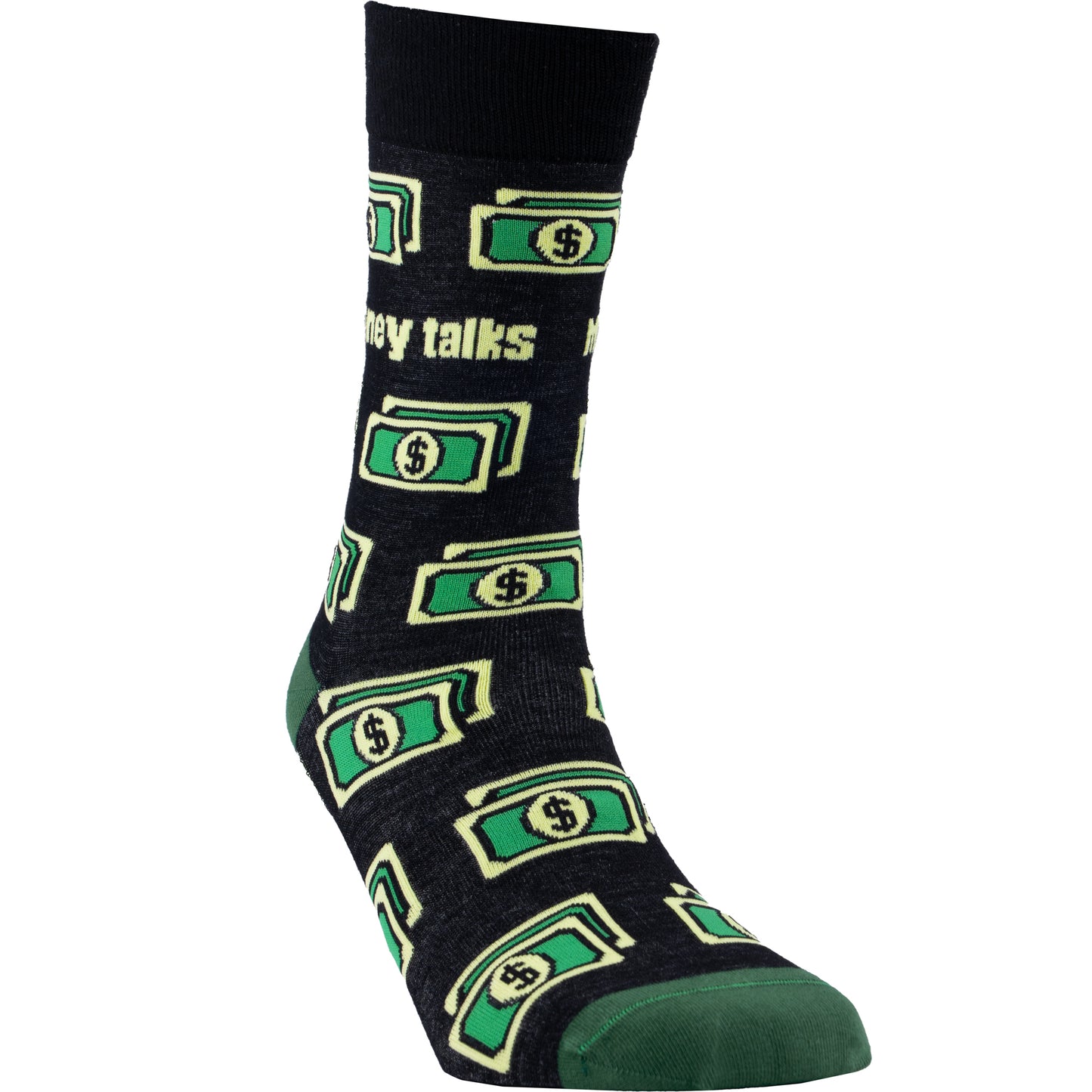 Money Talks Bamboo Knit Socks
