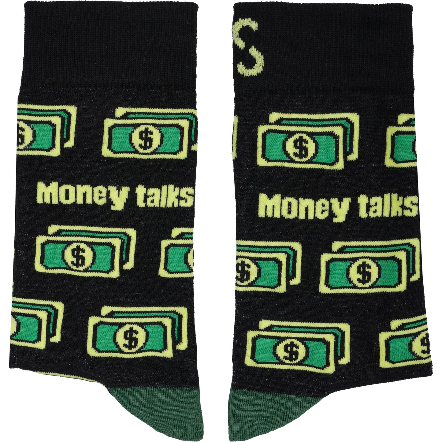 Money Talks Bamboo Knit Socks