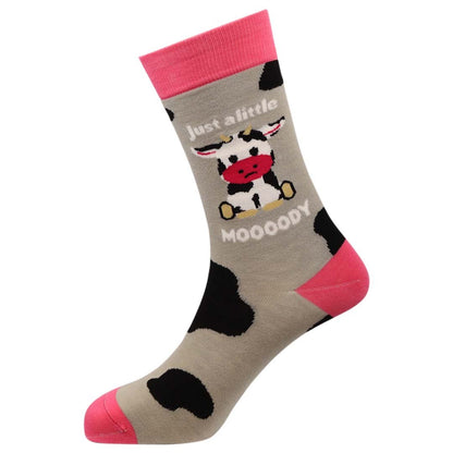 Moody Natural Bamboo Knit Socks